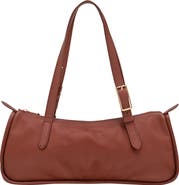 Longchamp Looong East/West Leather Shoulder Bag