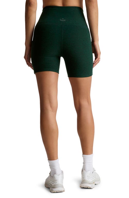 BEYOND YOGA BEYOND YOGA SPACE DYE KEEP PACE BIKE SHORTS