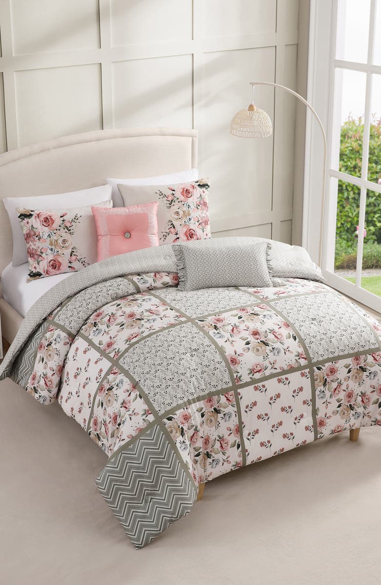 Bebejan Sage Serenity 5-Piece Comforter Set, Alternate, color, 