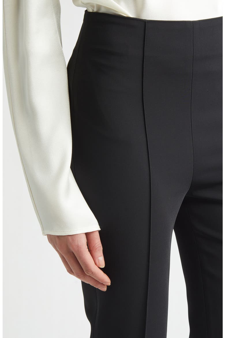 Cigarette Leg Pants, Alternate, color, BLACK