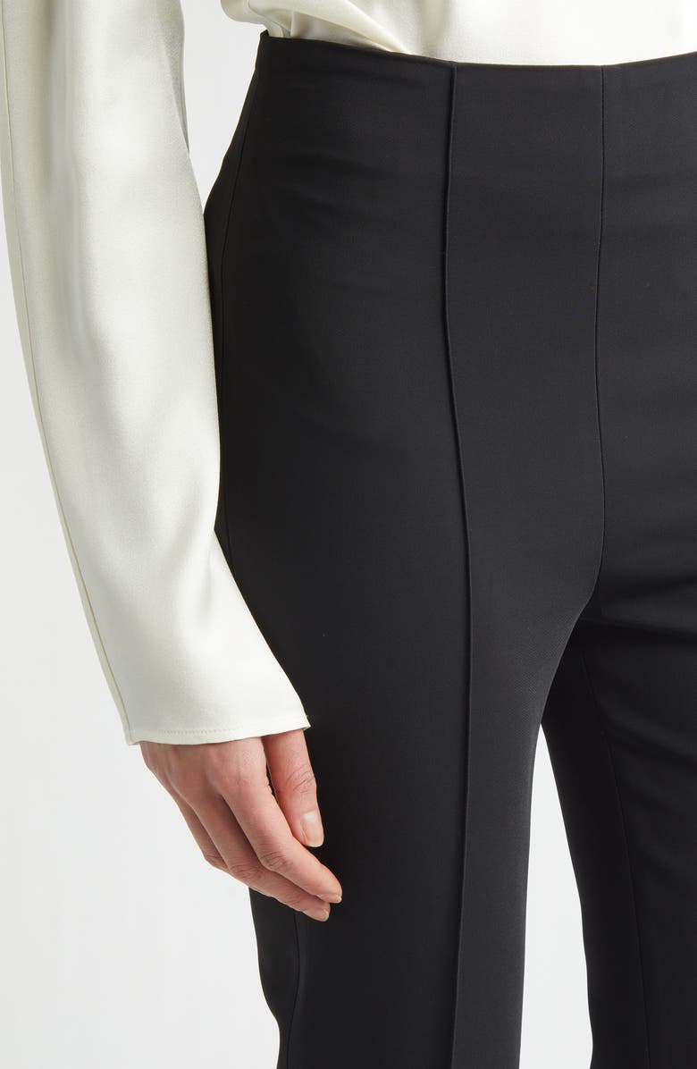 Róhe Cigarette Leg Pants, Alternate, color, Black