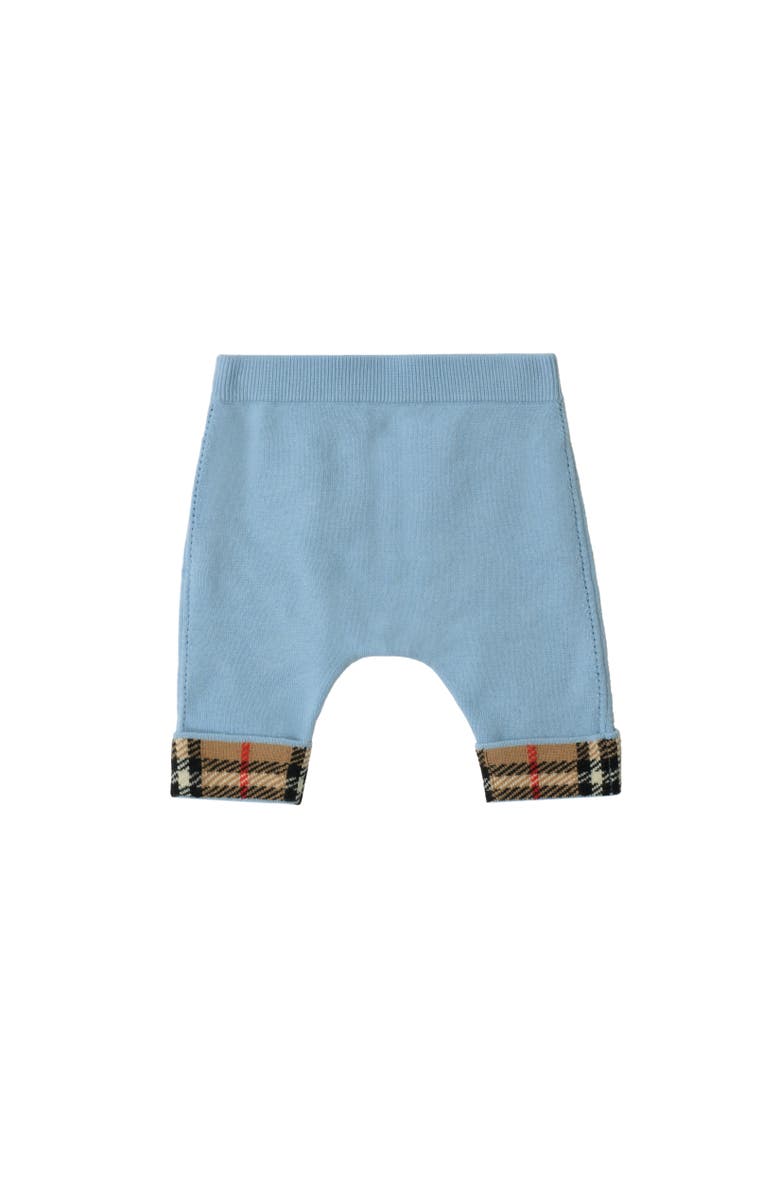 Burberry Cashmere Two-piece Baby Gift Set, Alternate, color, Ice Blue