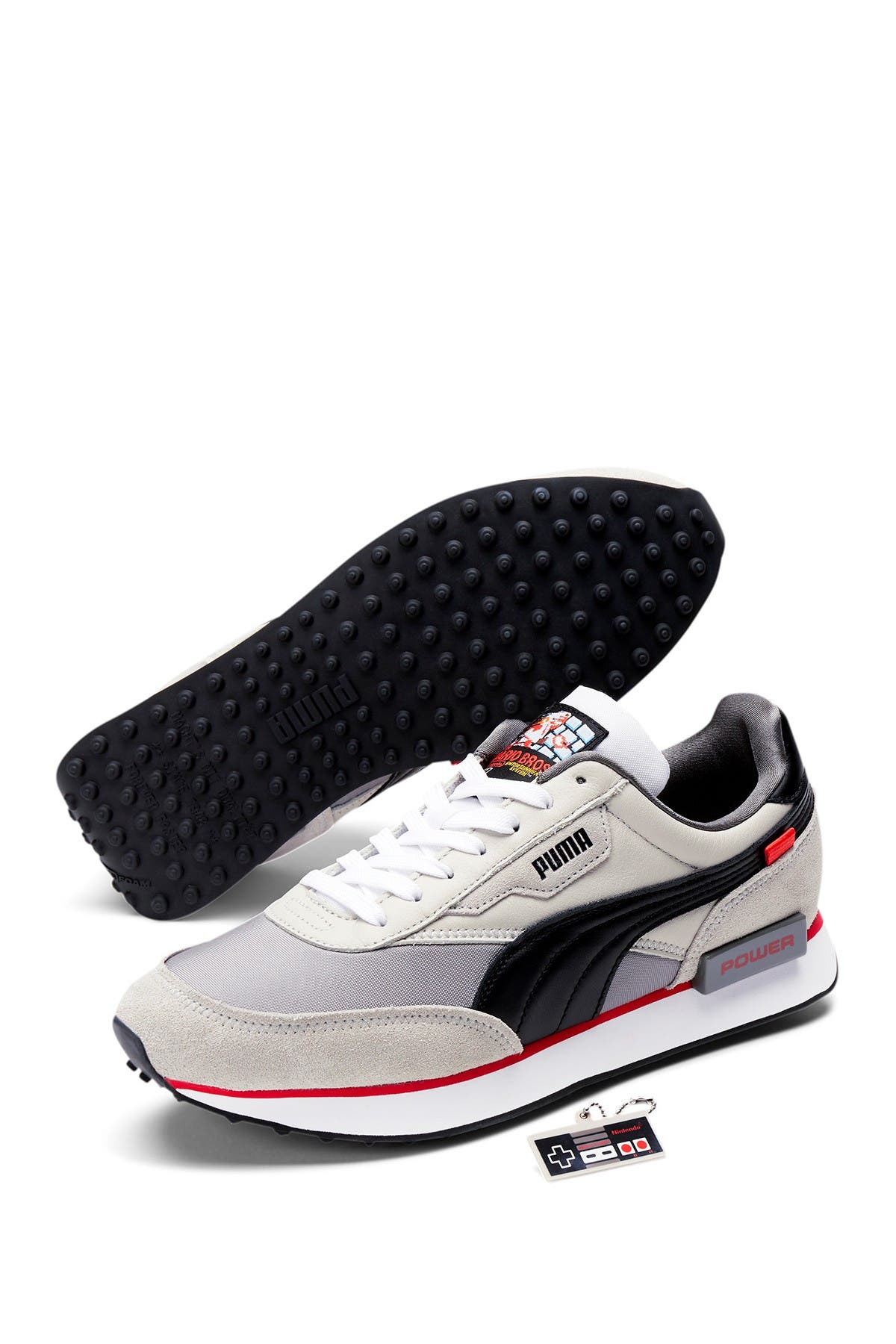 PUMA X NES Super Mario Bros Future Rider Sneaker, Main, color, 