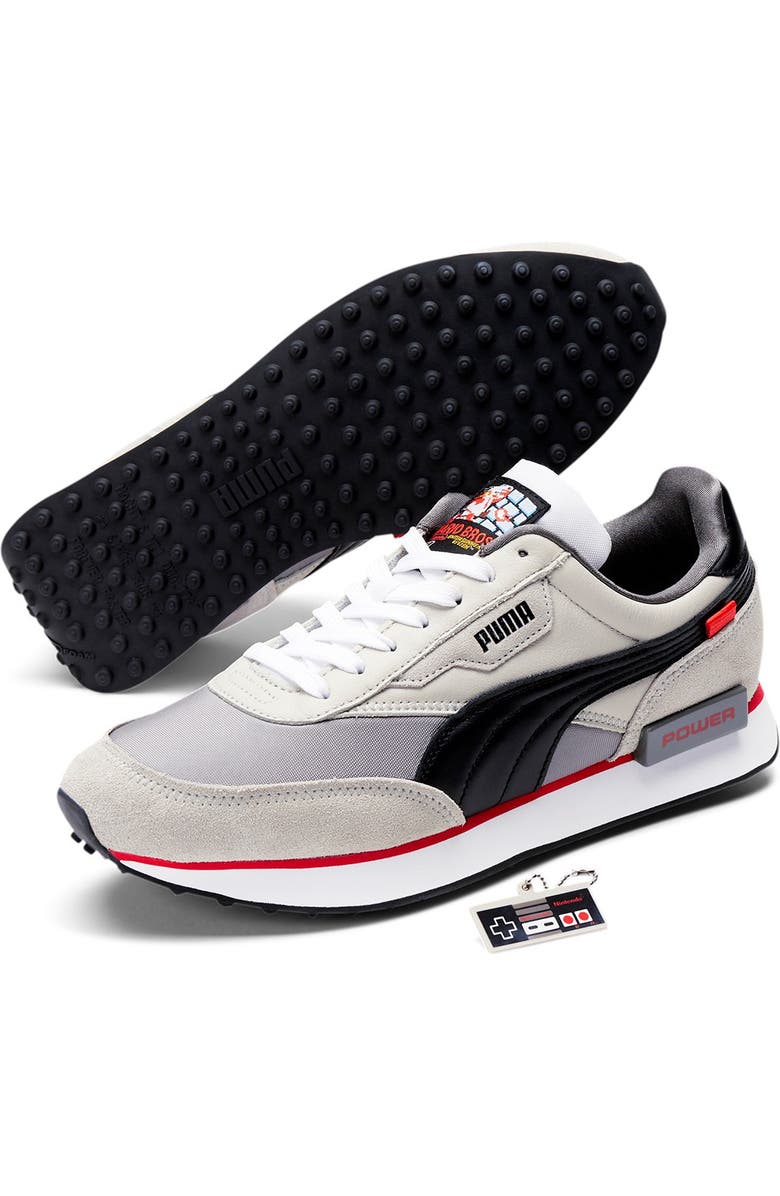 PUMA X NES Super Mario Bros Future Rider Sneaker, Main, color,