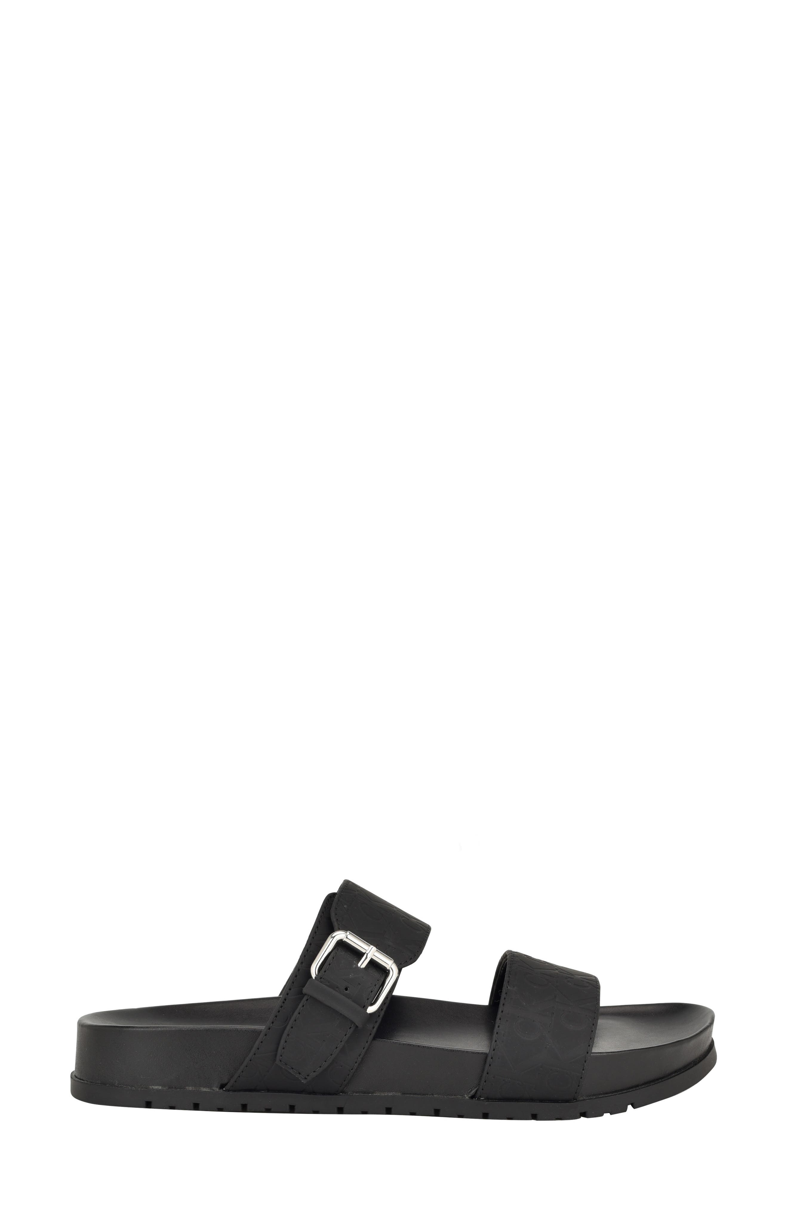 Calvin Klein Landesa Slide Sandal, Alternate, color, Black