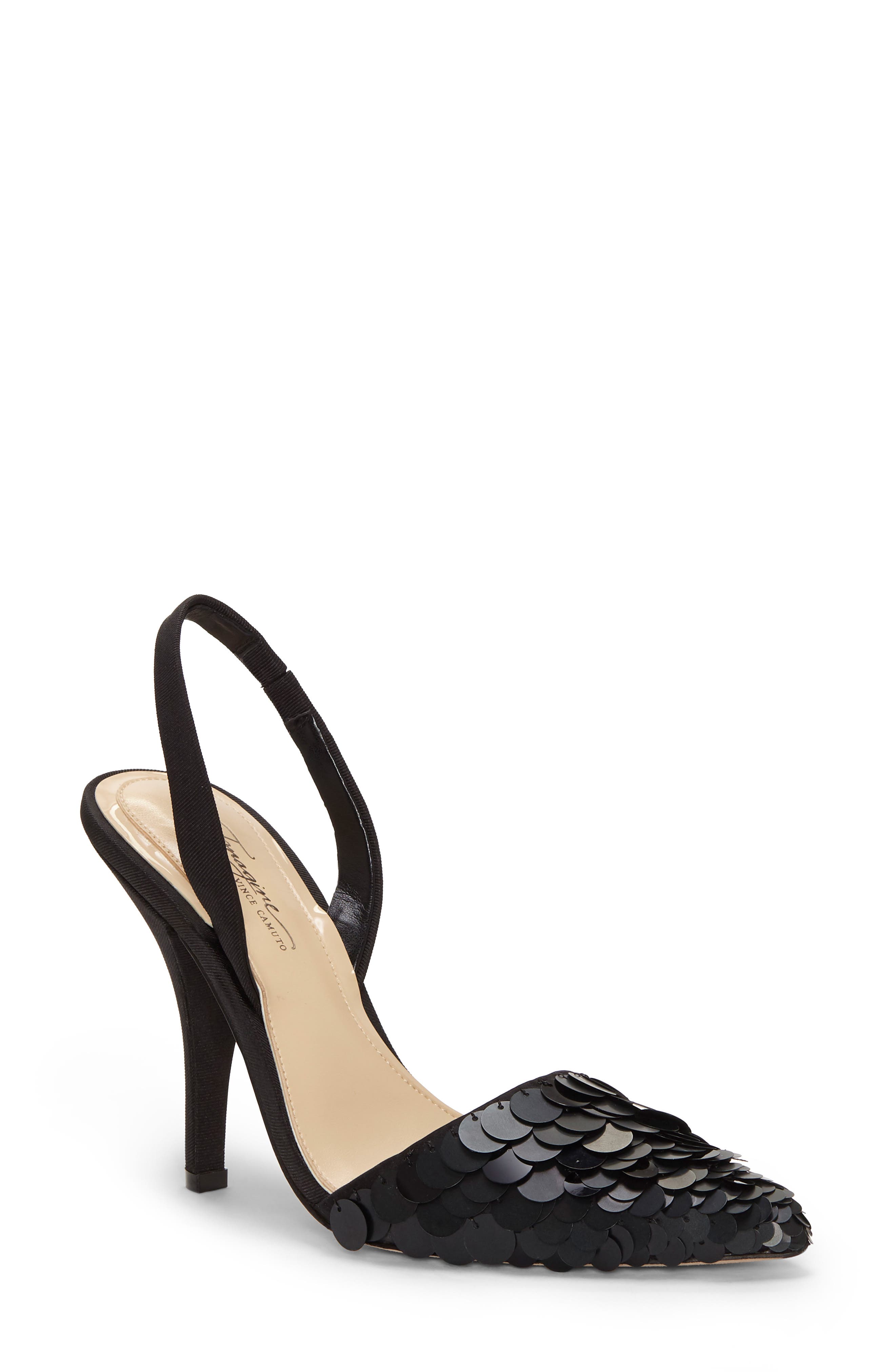 Lidya Pump, Main, color, BLACK LEATHER