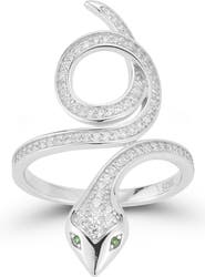GLAZE JEWELRY Cubic Zirconia Snake Ring