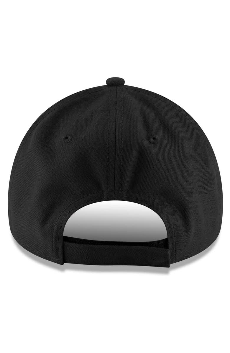 New Era Men's New Era Black Indiana Pacers 2025 NBA Playoffs 9FORTY A-Frame M-Crown Adjustable Hat, Alternate, color, 