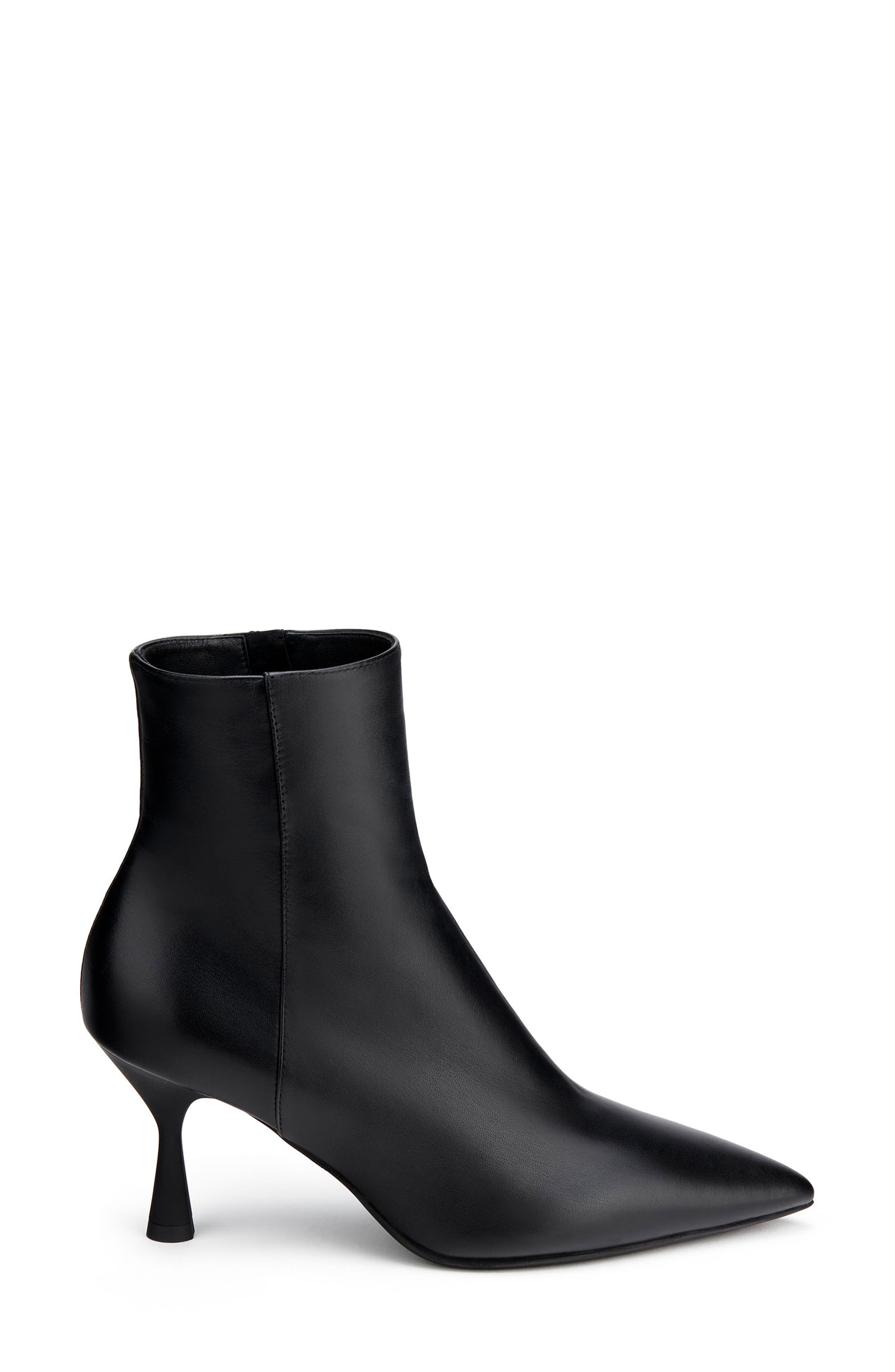 Ide Bootie with Heel, Alternate, color, NERO-NERO
