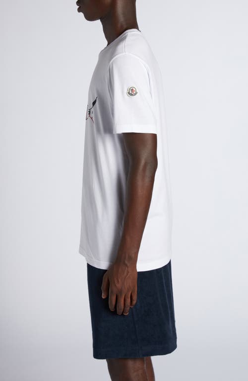 Moncler Ss T-shirt In White
