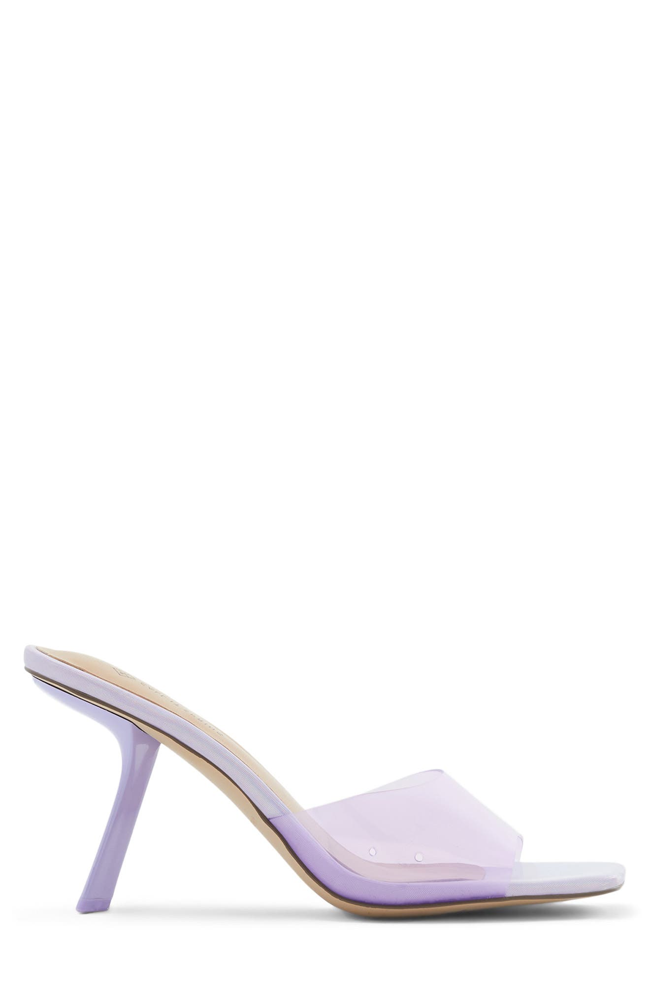 Call It Spring By Aldo CALL IT SPRING Beauty Clear Strap Mule, Alternate, color, 