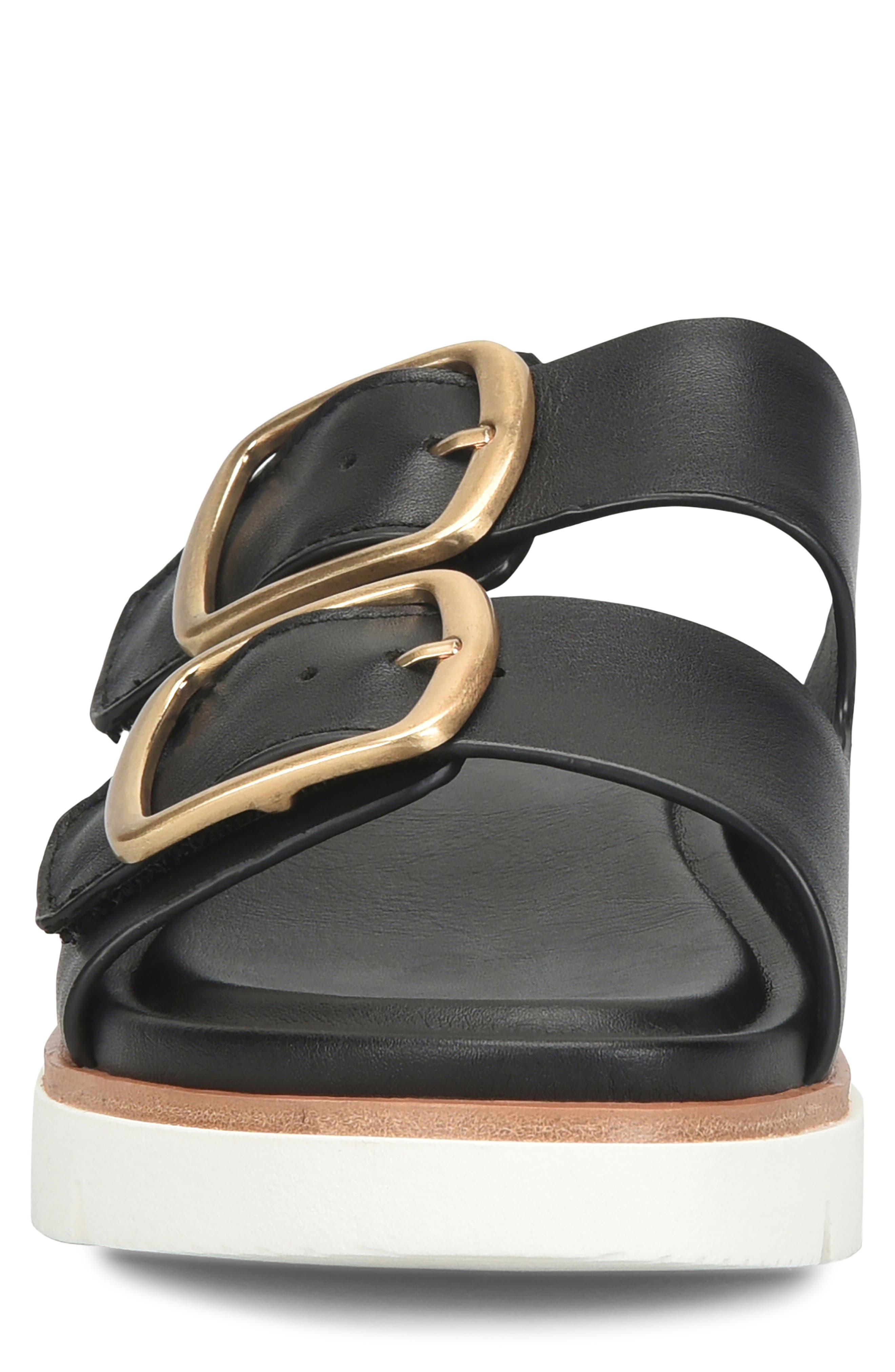 Söfft Gabby Platform Slide Sandal, Alternate, color, Black