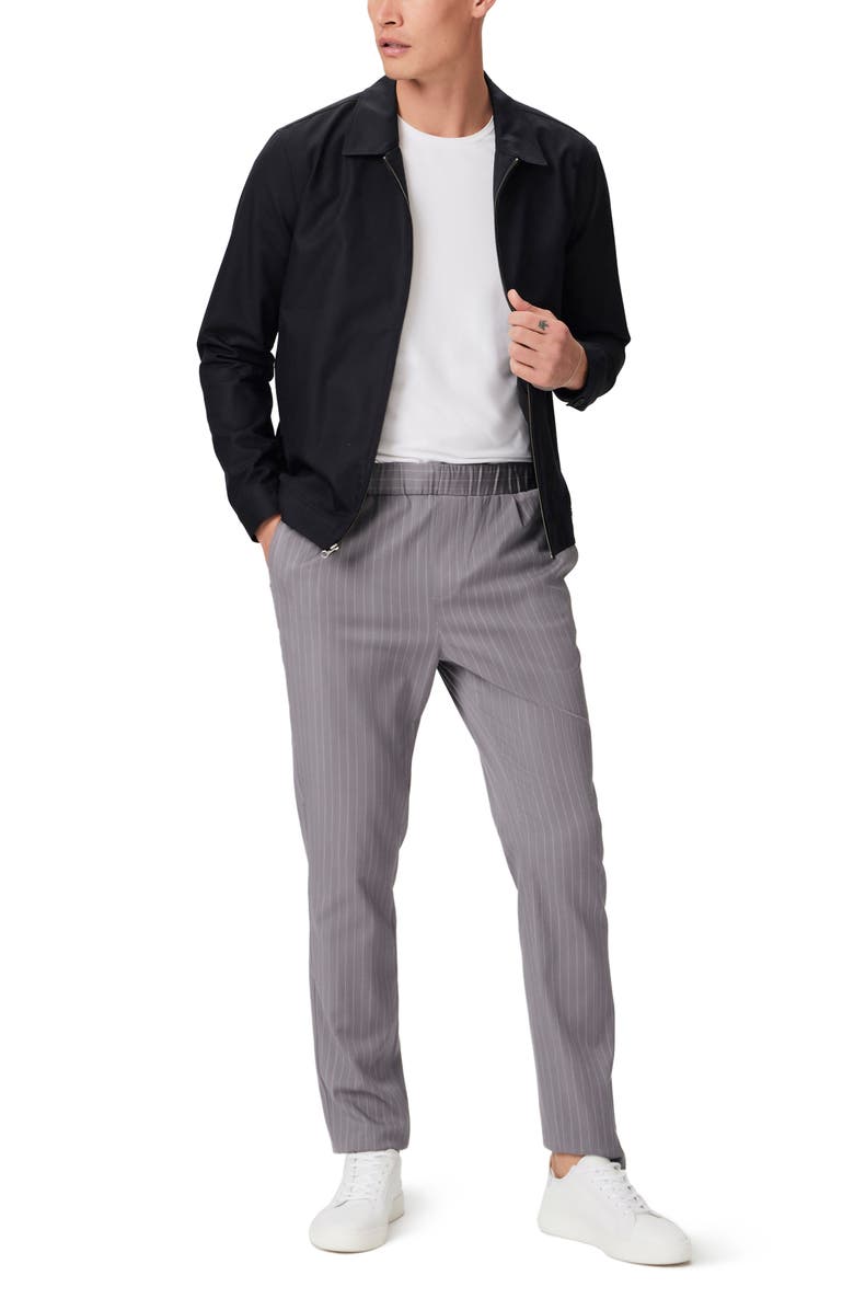 PAIGE Snider Pinstripe Pull-On Pants, Alternate, color, 
