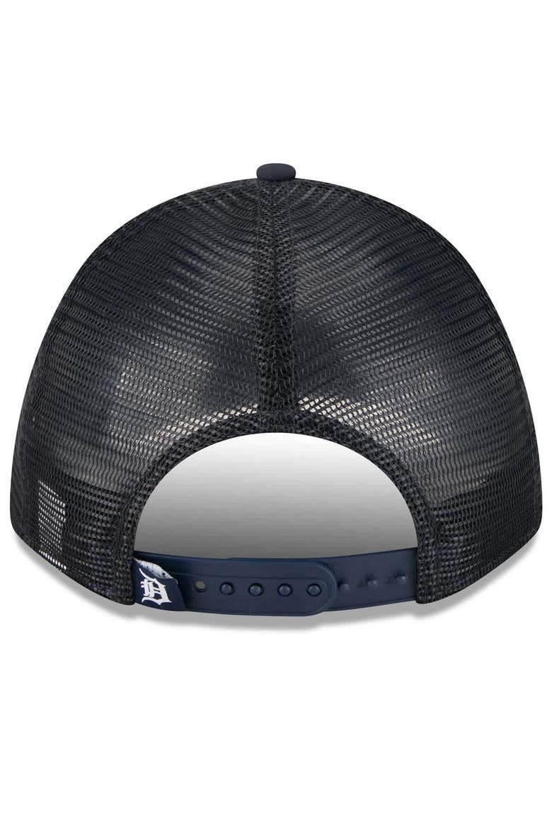 Men's New Era  Navy Detroit Tigers Minimalist 9FORTY A-Frame Adjustable Hat, Alternate, color, Navy
