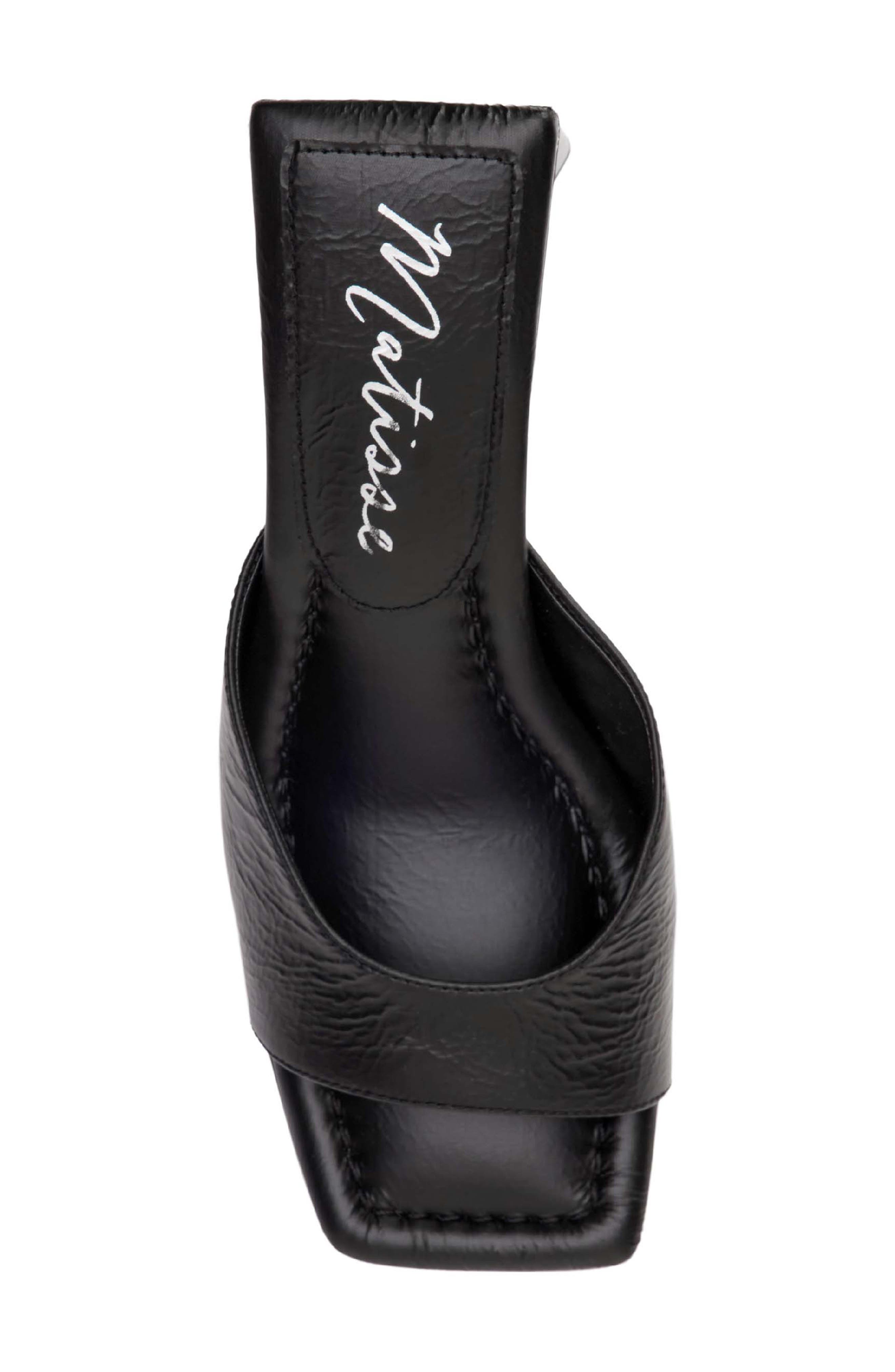 Regan Slide Sandal, Alternate, color, BLACK SYNTHETIC