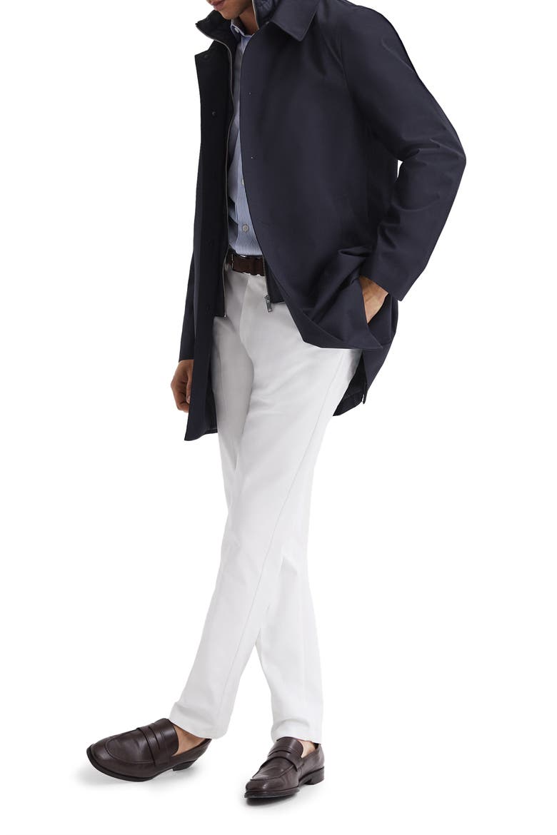 Perrin Removable Bib Mackintosh, Alternate, color, NAVY