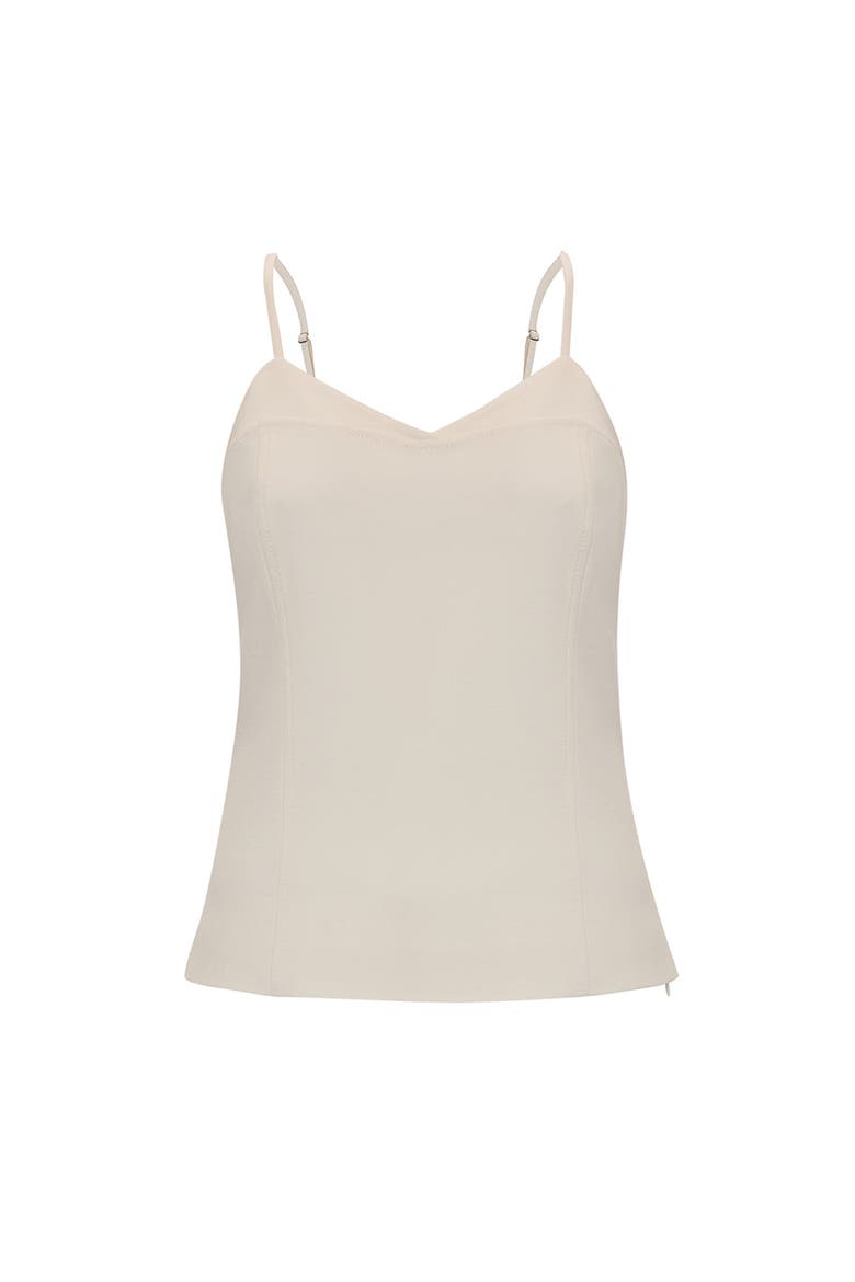 Rivera Sleeveless Blouse, Alternate, color, Ecru