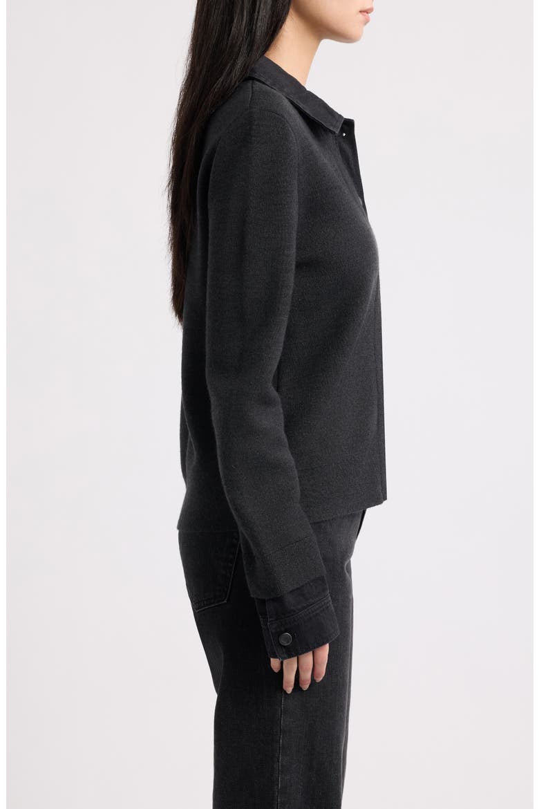Luna Wool Blend Cardigan, Alternate, color, GREY