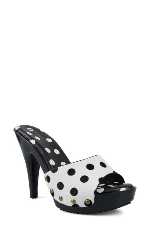 Love Genuine Calf Hair Platform Sandal (Women)