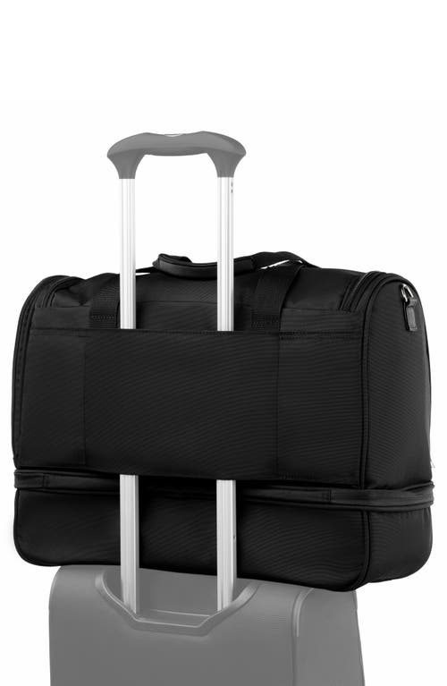 Travelpro Ml5 Drop Bottom Weekend Duffle Bag In Black