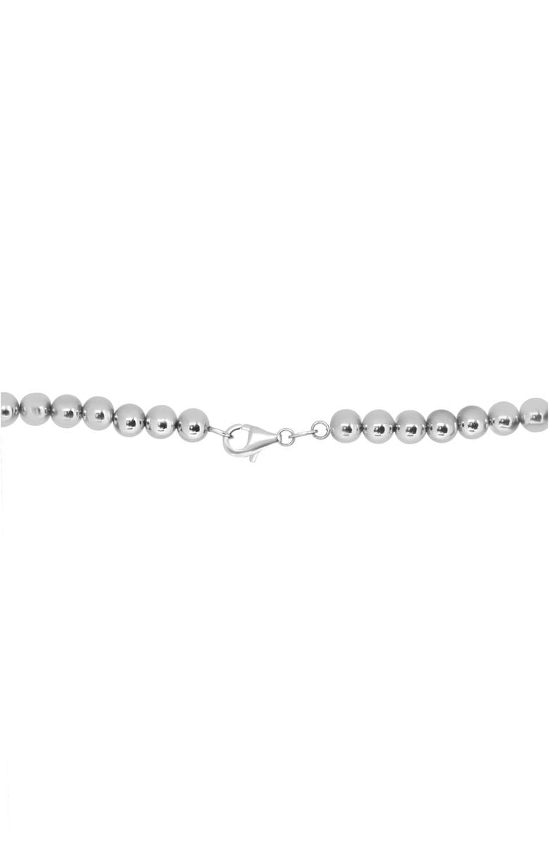 EFFY Freshwater Pearl Beaded Necklace, Alternate, color, White Gold