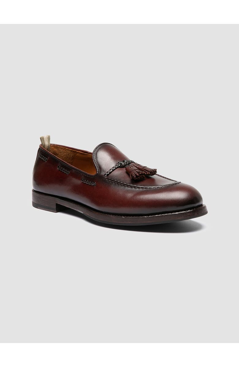 Officine Creative Ivies 002 Leather Tassel Loafers, Alternate, color, Brown
