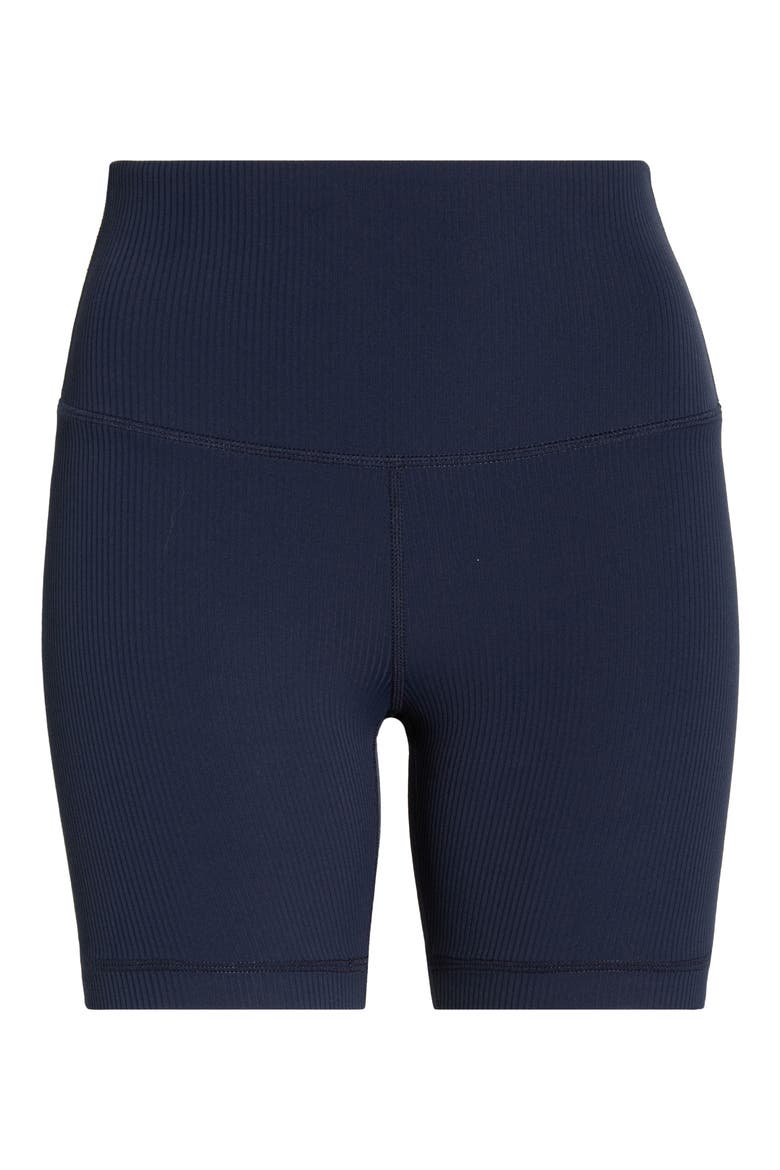Ribbed Shorts, Alternate, color, NAVY BLAZER