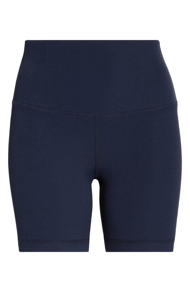MPG Ribbed Shorts, Alternate, color, Navy Blazer