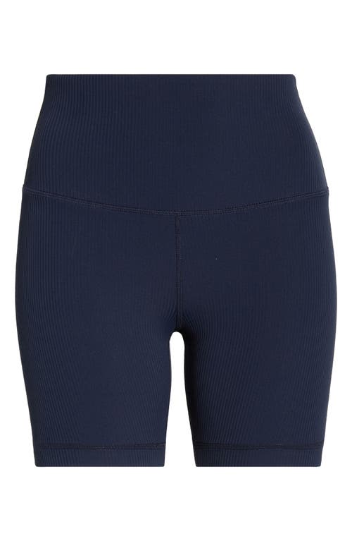 Mpg Ribbed Shorts In Blue