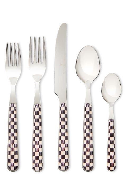 Courtly Check Bistro 5-Piece Place Setting