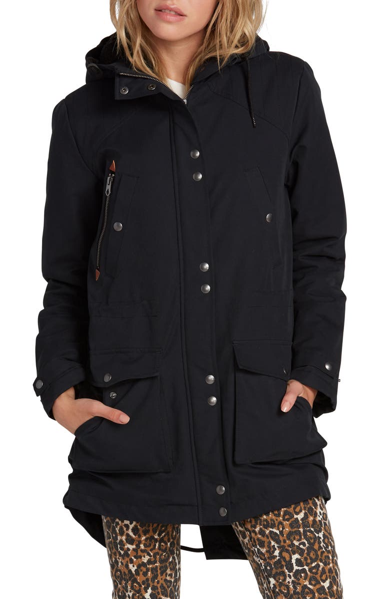 Volcom Walk on By 5K Parka, Main, color, 