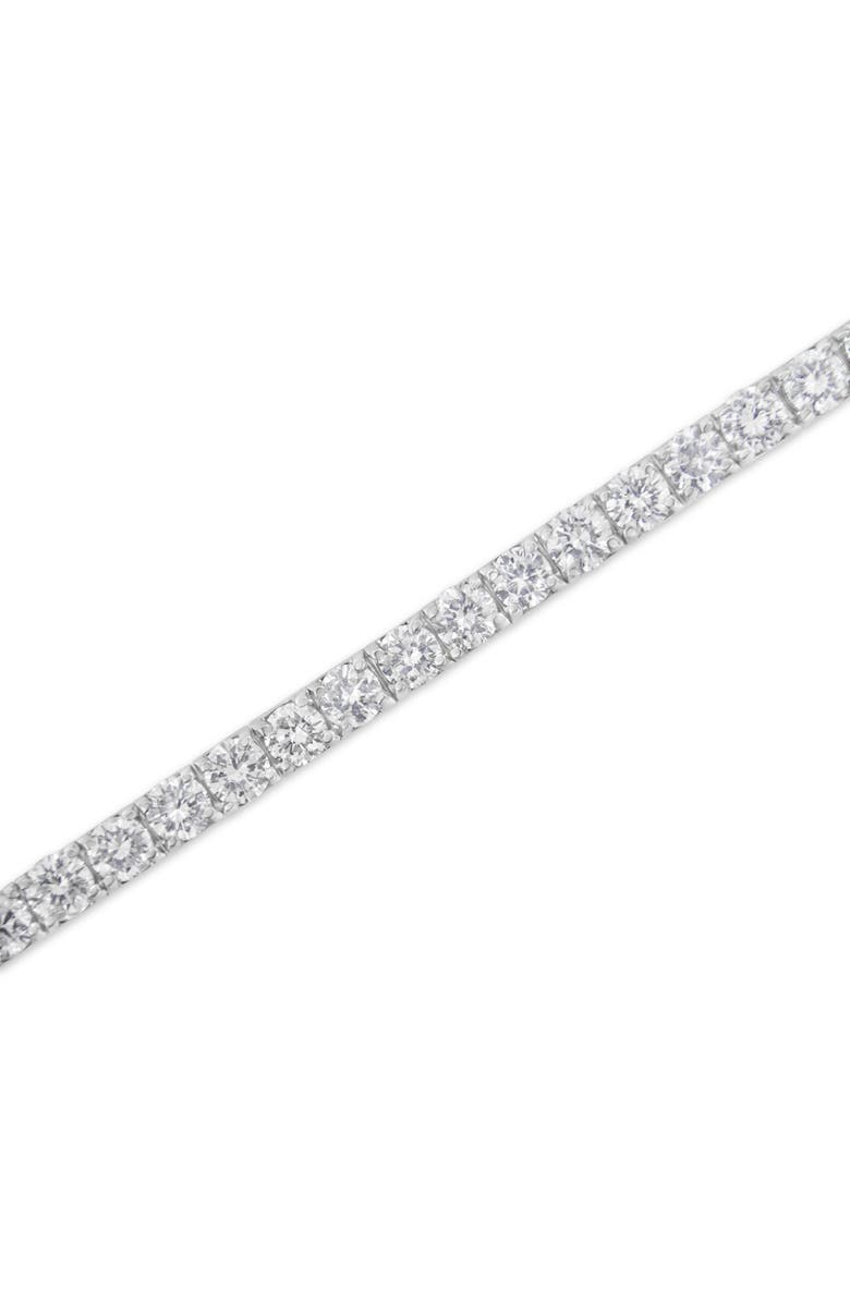 Haus of Brilliance IGI Certified 5.0 Cttw Diamond 14K White Gold Tennis Bracelet, Alternate, color, White