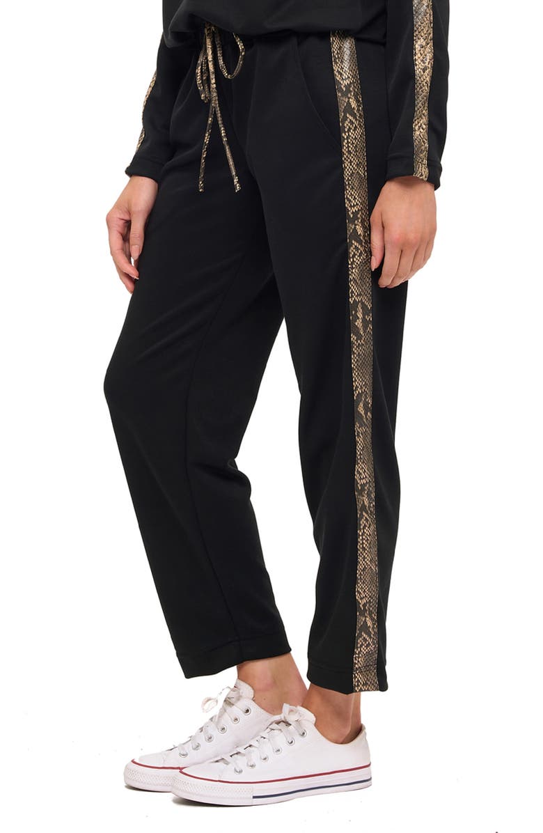 O.L. Modal Scuba Knit Stripe Joggers, Alternate, color, 