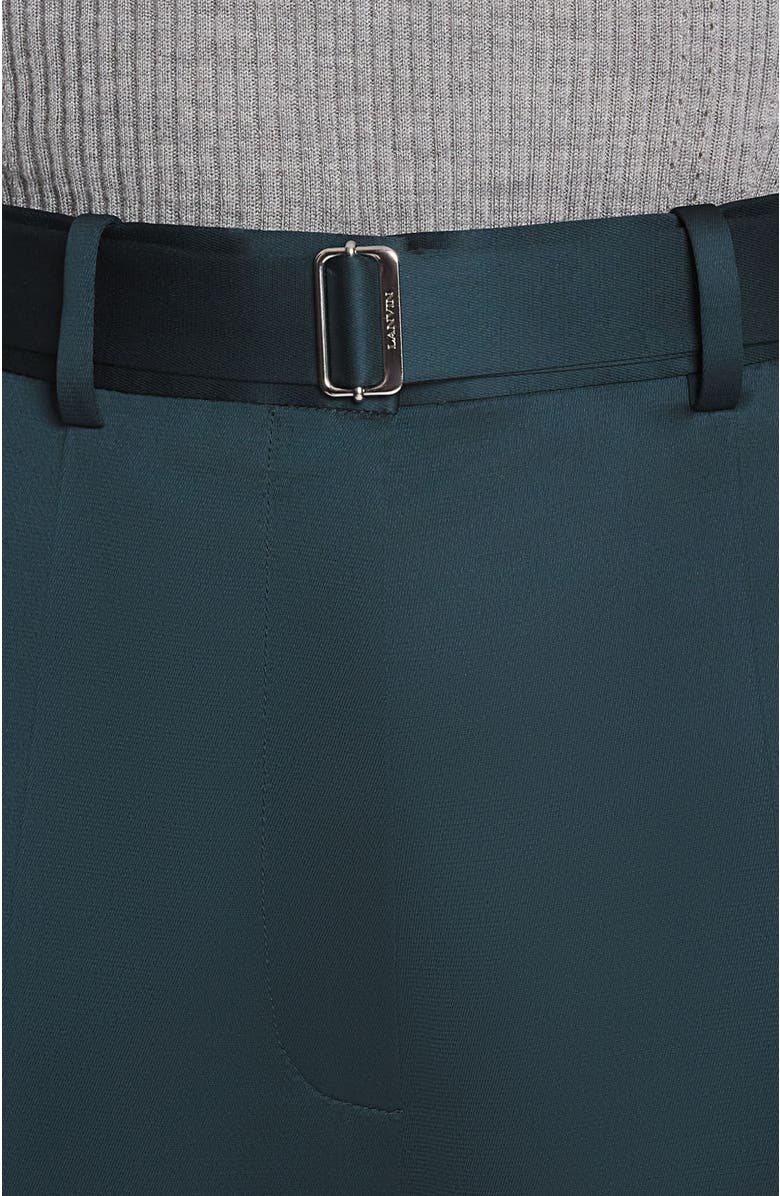 Lanvin WIDE-LEG PANTS WITH CUFFS, Alternate, color, 