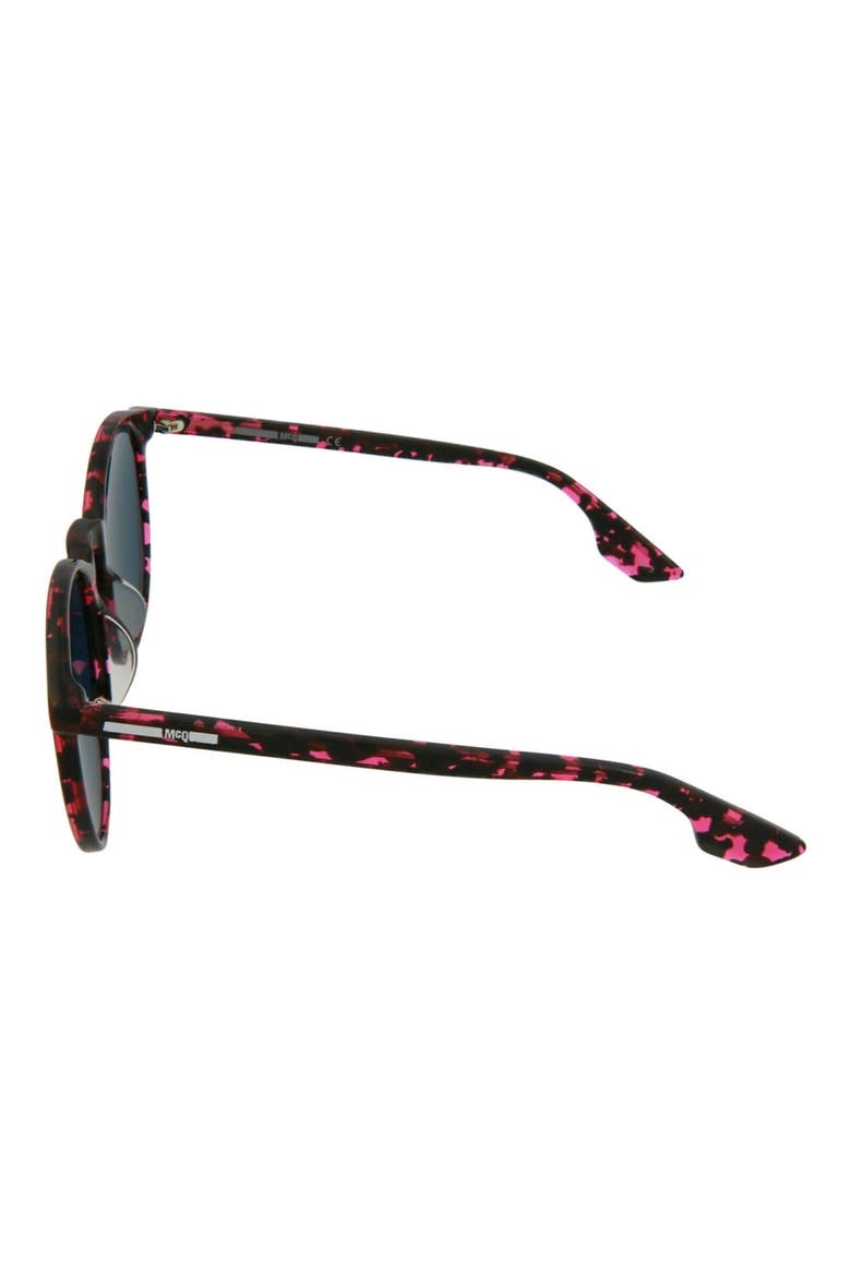 56mm Oval Sunglasses, Alternate, color, SHINY SPOTTED PINK/ PNK