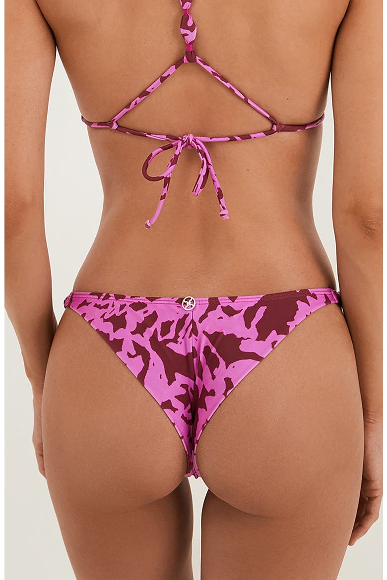 OC Ponche Alexa Knotted Bikini Bottoms, Alternate, color, PINK