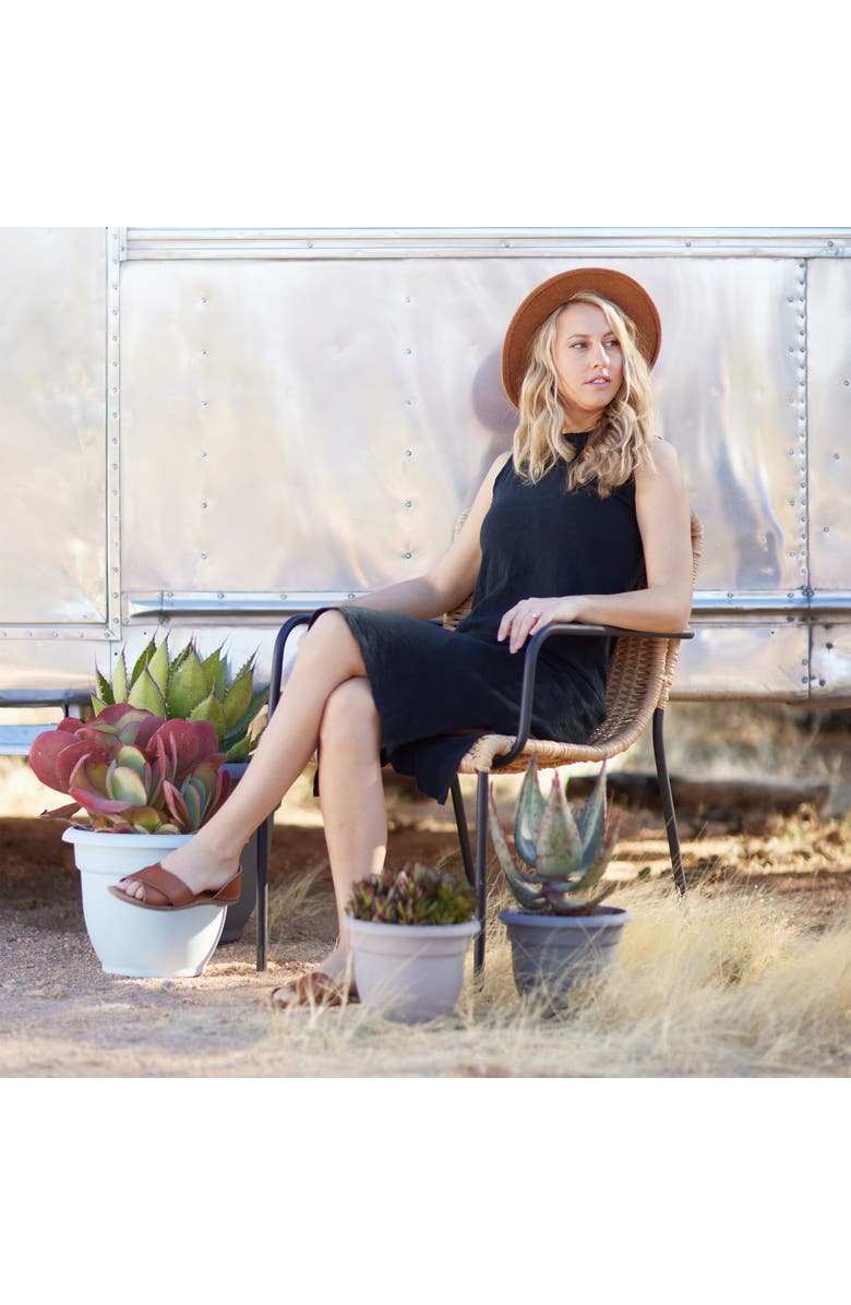 Bloem 12 Inch Ariana Pot Planter, Misty Blue, Alternate, color, Blue