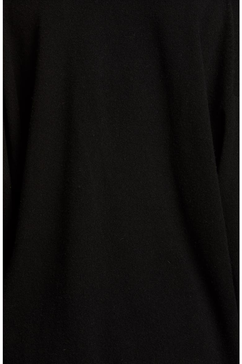 Illusion Neck Sweater, Alternate, color, BLACK