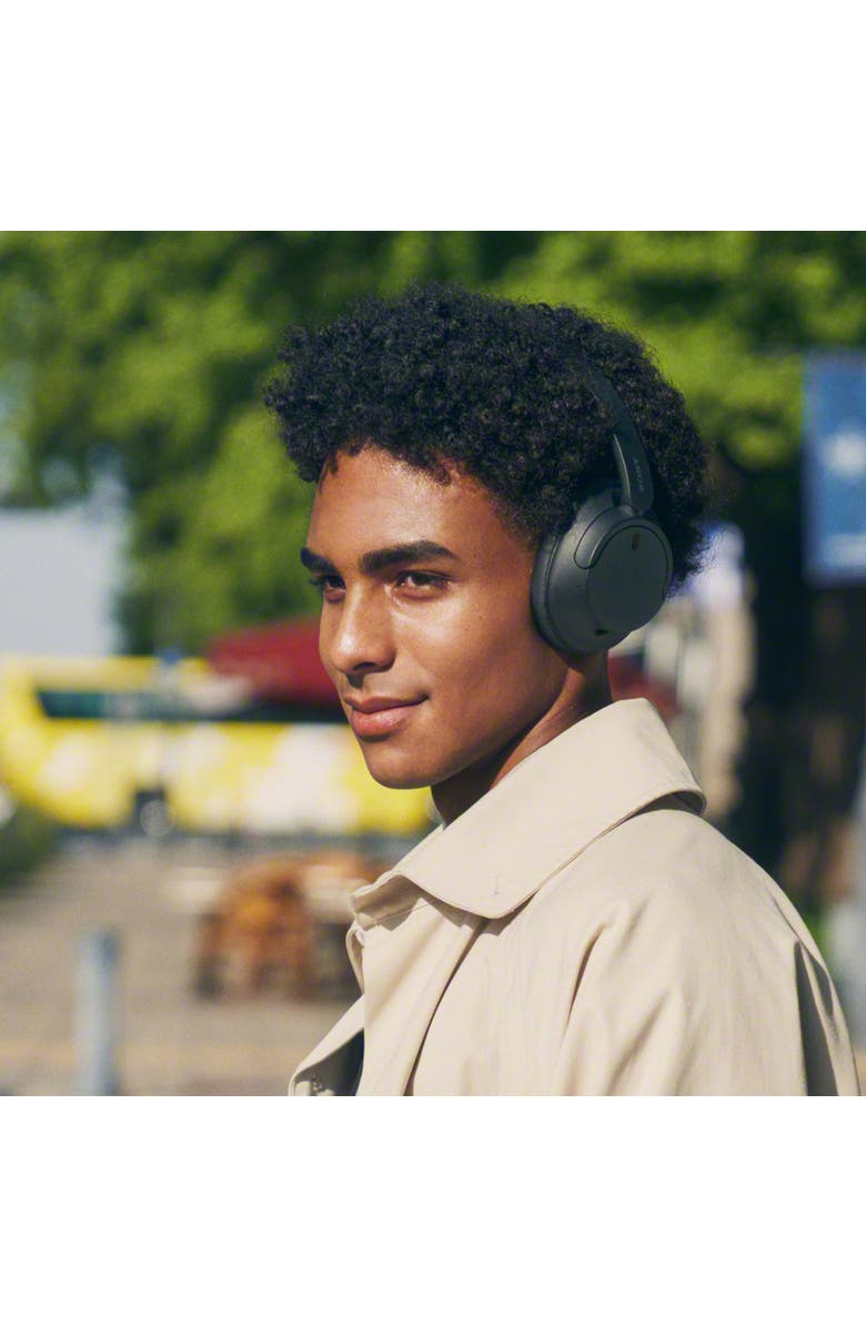 Sony WHCH720N/B Hybrid Wired & Wireless Bluetooth Noise Canceling Headphones, Alternate, color, Black