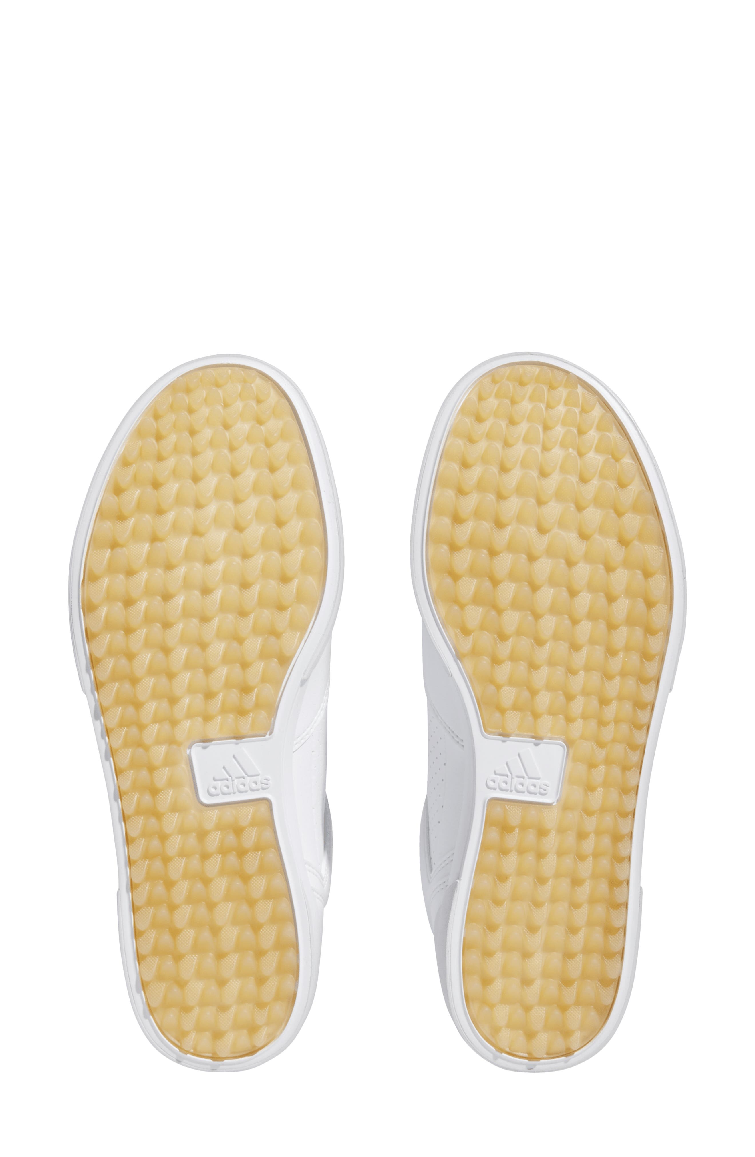 adidas Golf Retrocross Waterproof Spikeless Golf Shoe, Alternate, color, White/ Sand/ Gum3