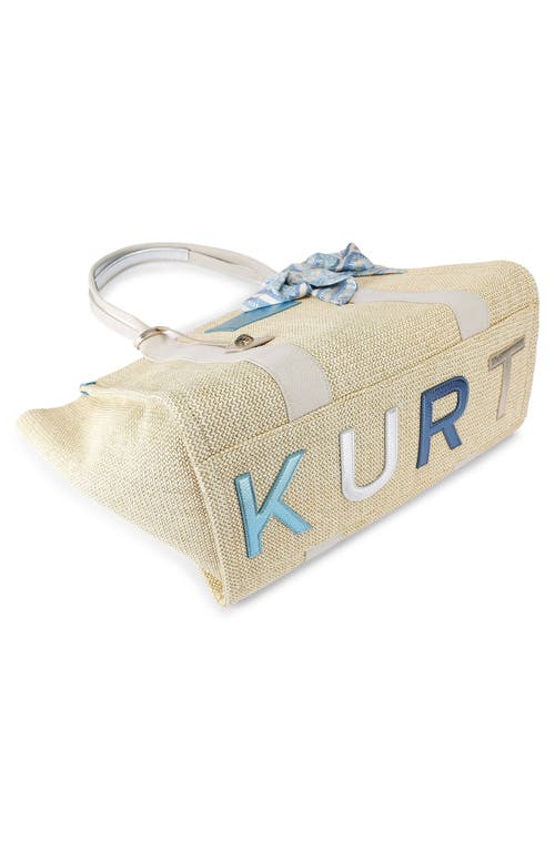 Kurt Geiger London Large Southbank Shopper Bag In Beige