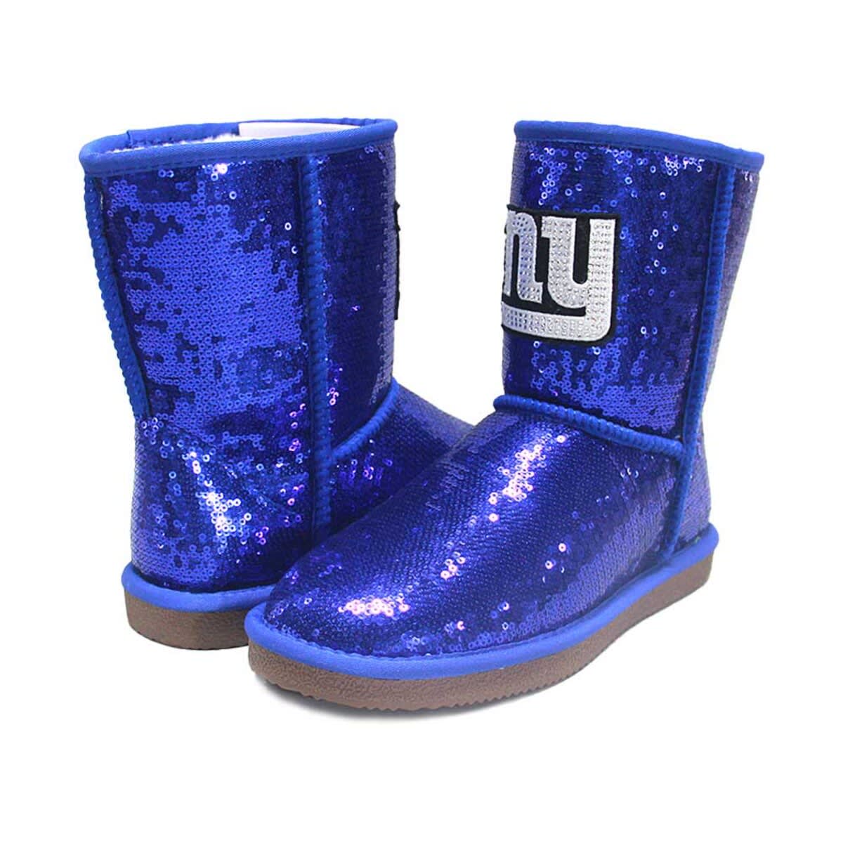 CUCE Women's Cuce New York Giants Sequin Boots, Main, color, 