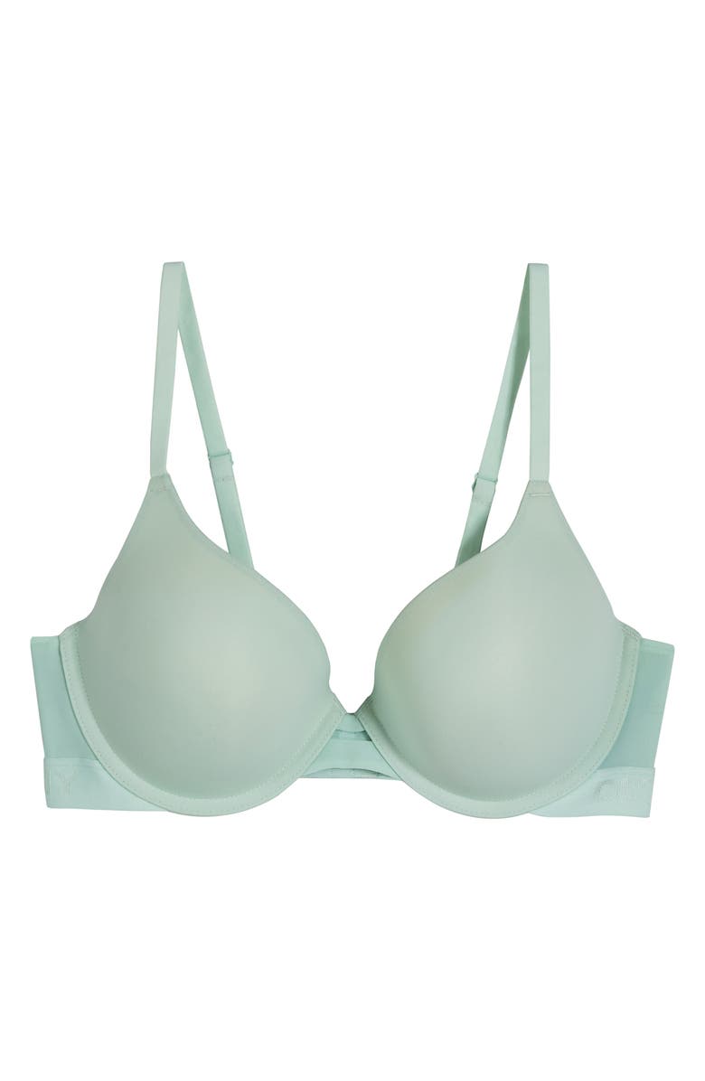 DKNY 2-Pack Micro Logo Band Lift Bras, Alternate, color, Sand/ Fresh