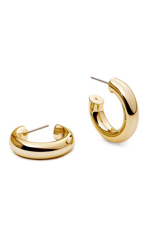 Ana Luisa Hoop Earrings - Tia Mini in Gold at Nordstrom, Size X-Small