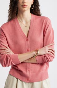 Nordstrom Pavé Cubic Zirconia Initial Necklace