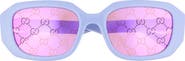 Gucci 54mm Rectangular Sunglasses