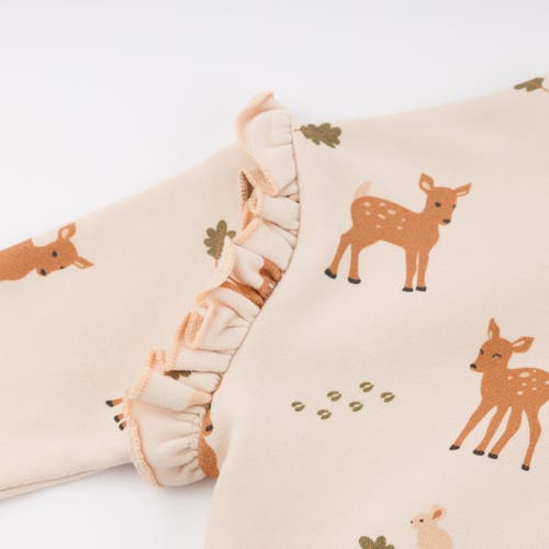 Oh Baby! Brand Deer Print Slouch-toddler, Little Kid In Pink