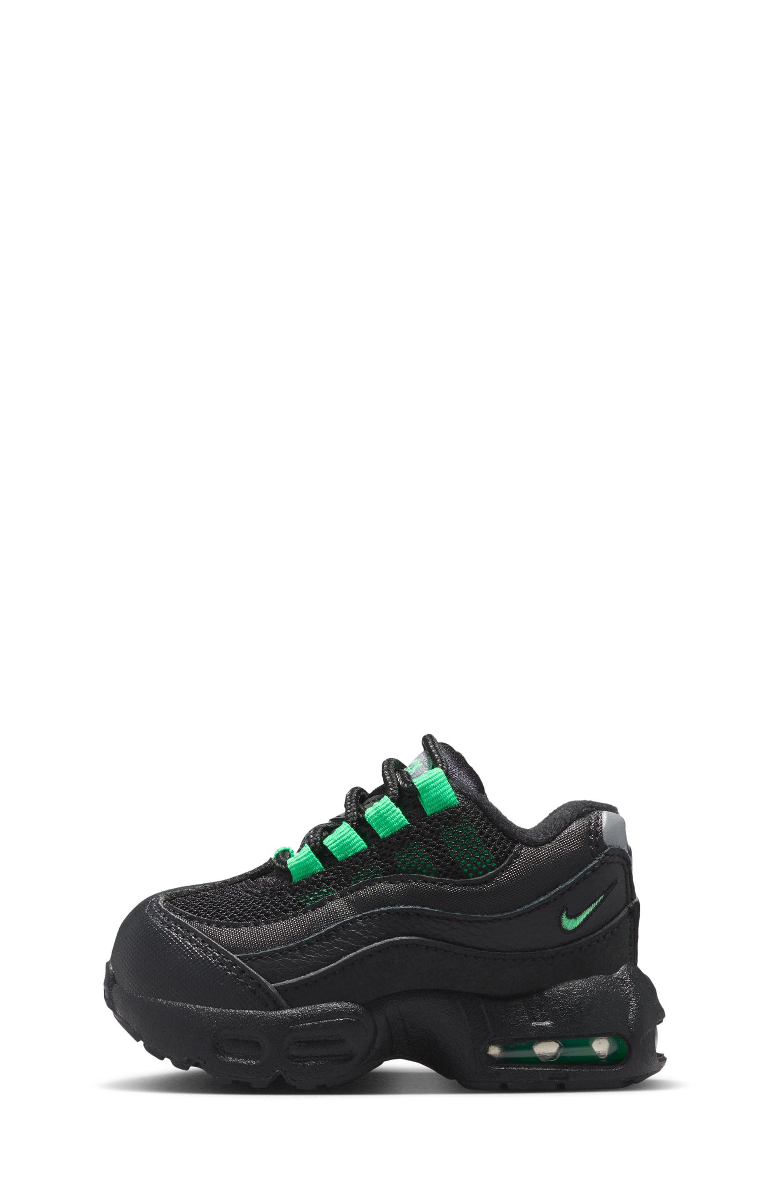 Nike Kids' Air Max 95 Sneaker, Alternate, color, 009 Black/Grnshk