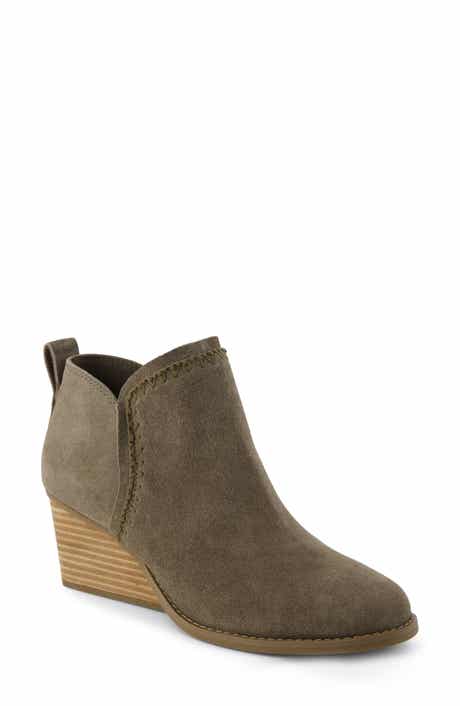 TOMS Kaia Wedge Bootie