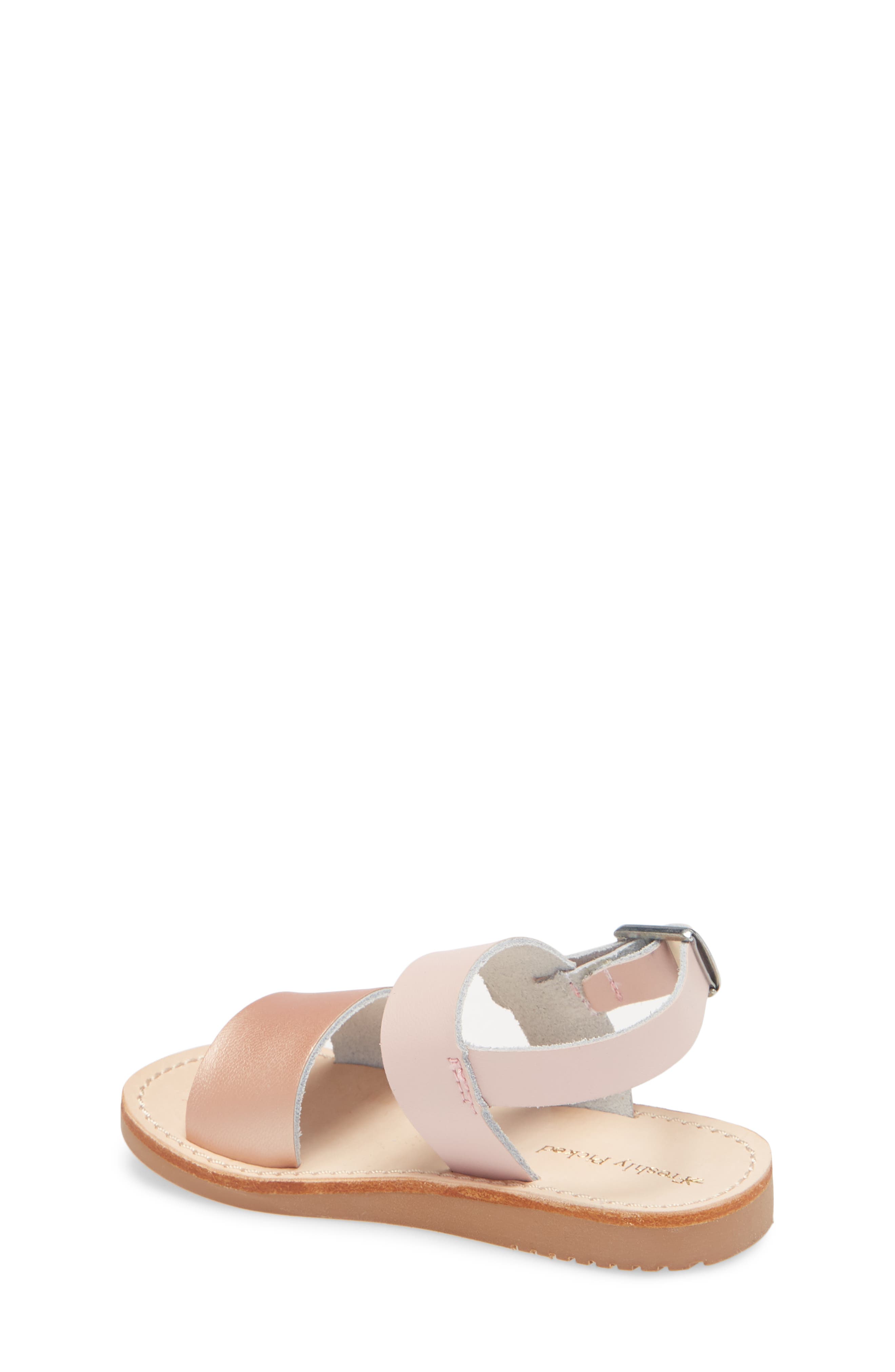 Sanibel Water Resistant Sandal, Alternate, color, ROSE GOLD / BLUSH